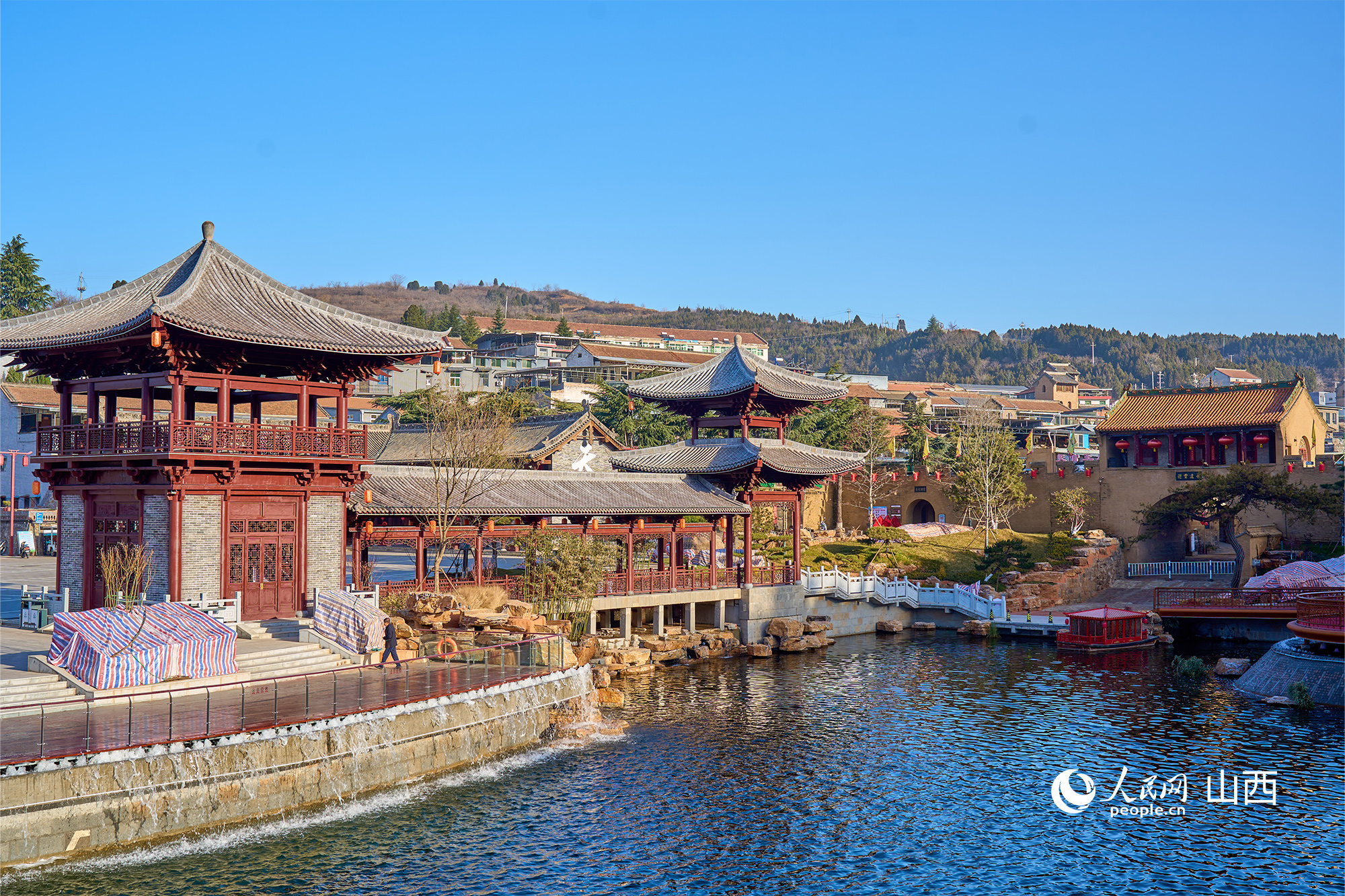 冬日里的山西省晉城市陽(yáng)城縣白巷里。人民網(wǎng) 張超寧攝